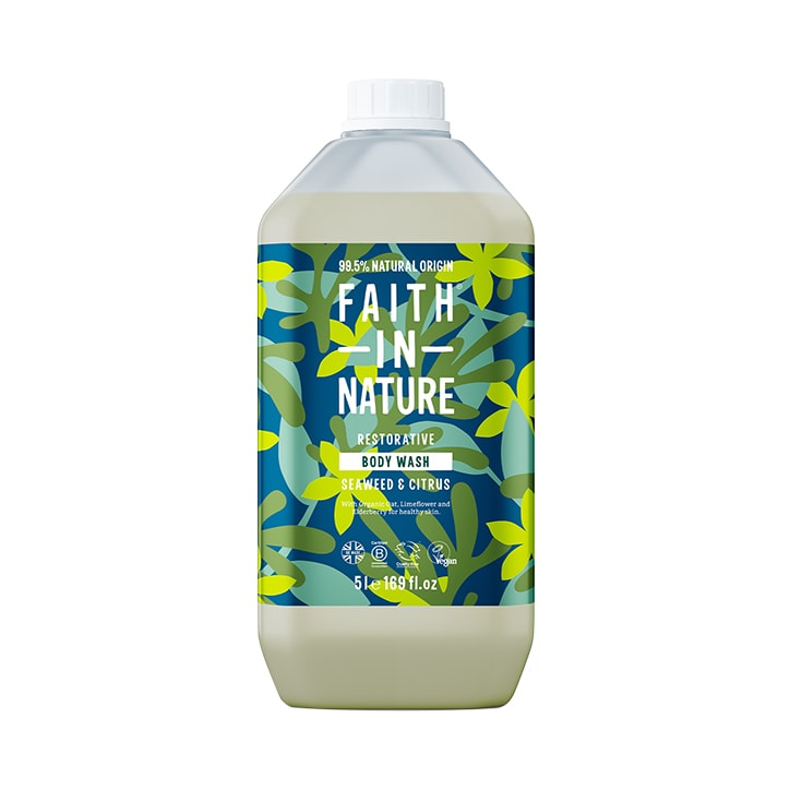 Faith in Nature Fragrance Free Body Wash 5L - 999374