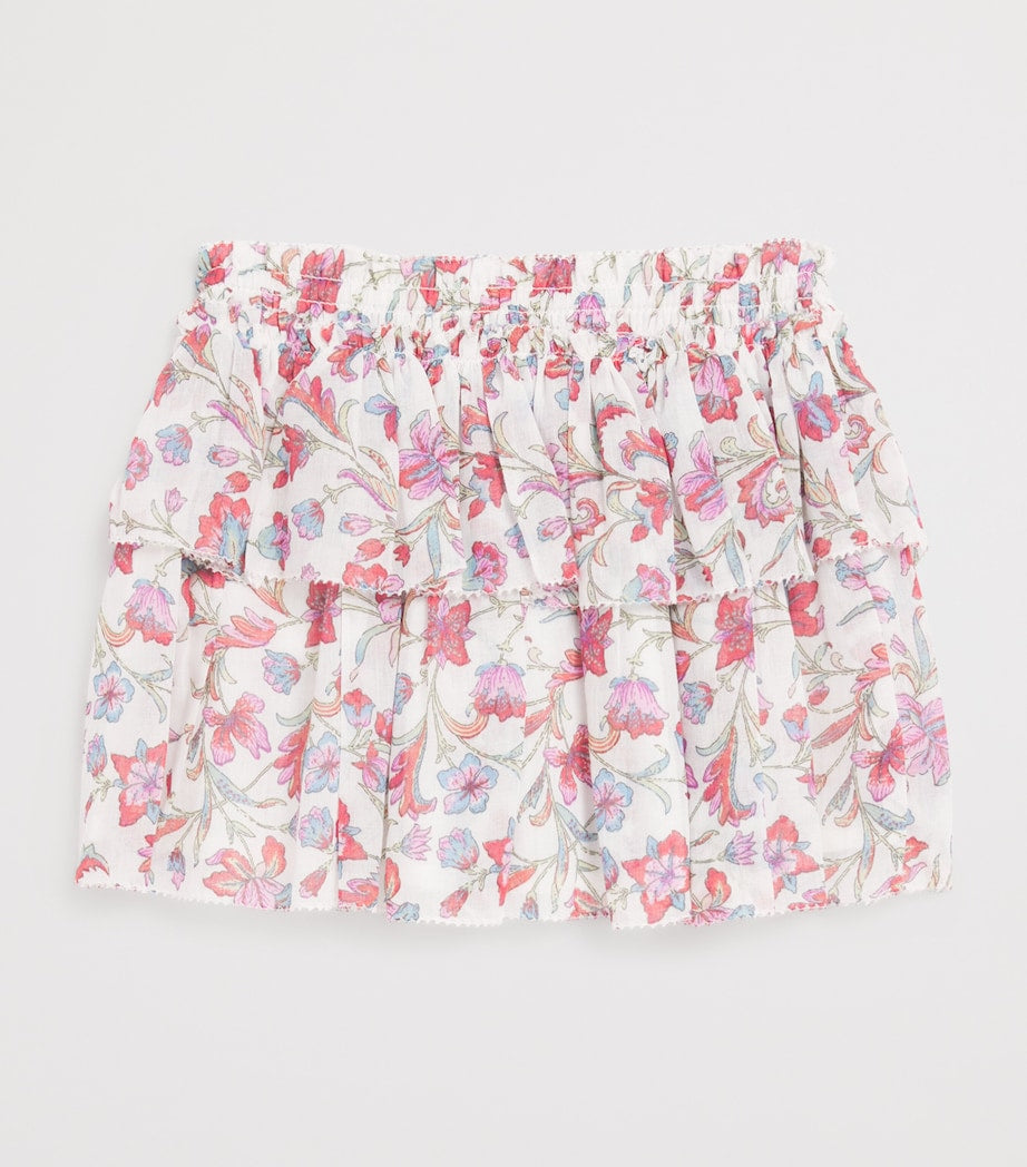 Louise Misha Cotton Floral Roumia Skirt (24 Months)