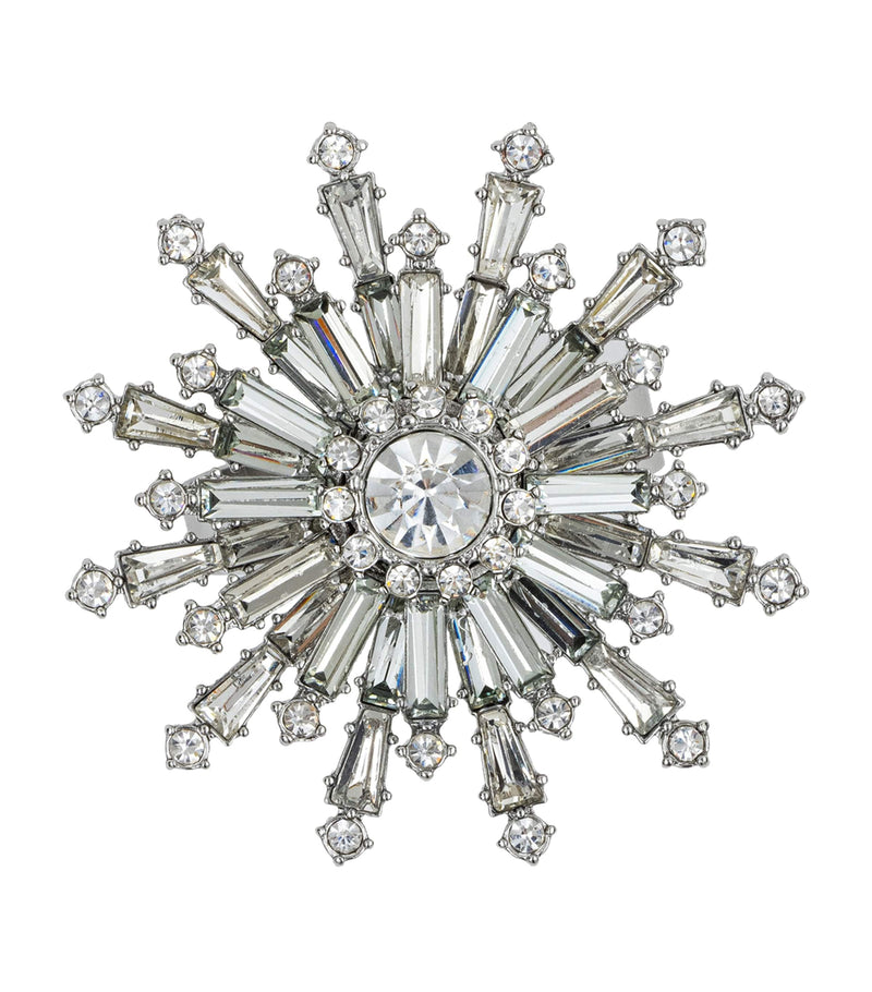 Joanna Buchanan Set of 4 Crystal Snowflake Napkin Rings