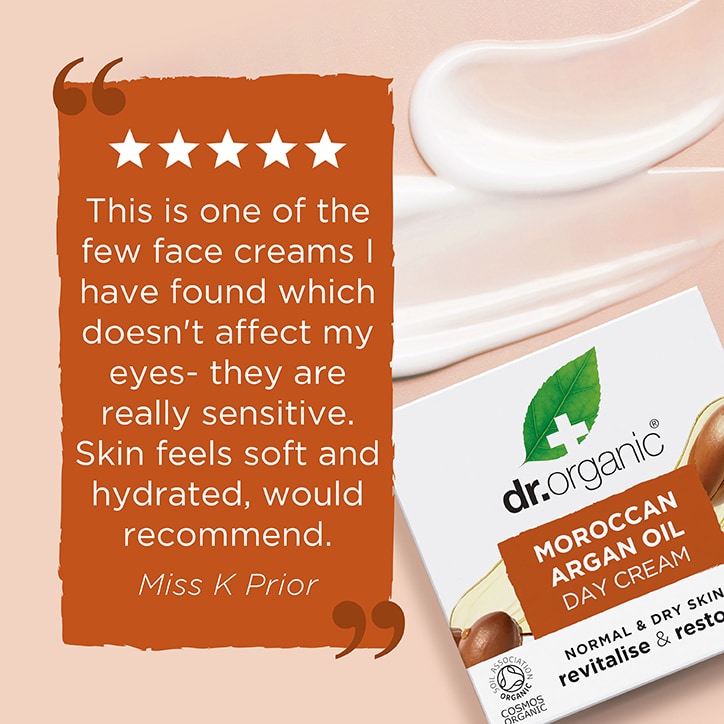 Dr Organic Moroccan Argan Oil Day Cream 50ml - McGrocer