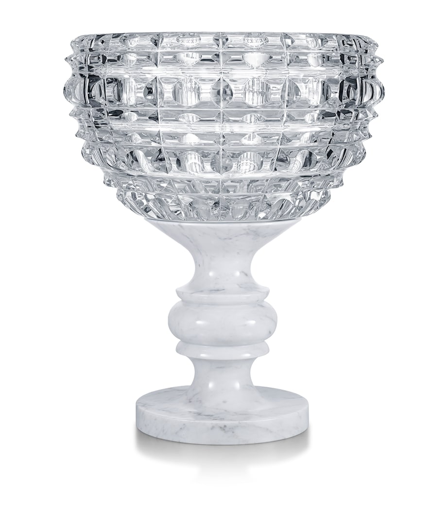 Baccarat Crystal New Antique Solar Vase (68cm)