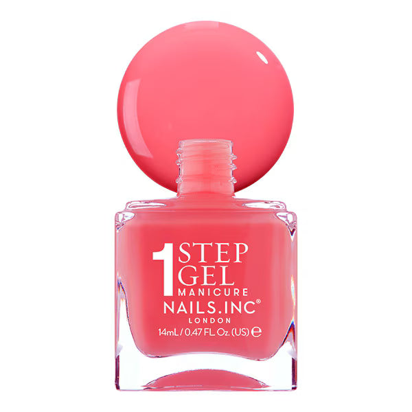 Nails.INC Gel Nail Polish Sofia Coral 14ml, imported from the UK