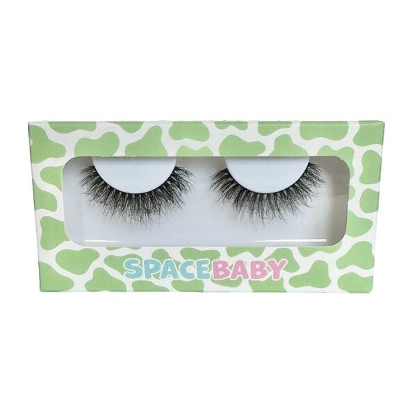 Space Baby serving looks strip lashes fuzzy collection (British brand)
