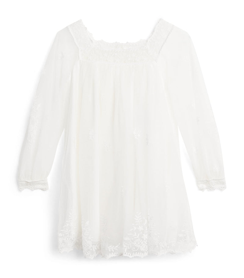 Chloé kids embroidered ceremony dress 4-14 years - British product