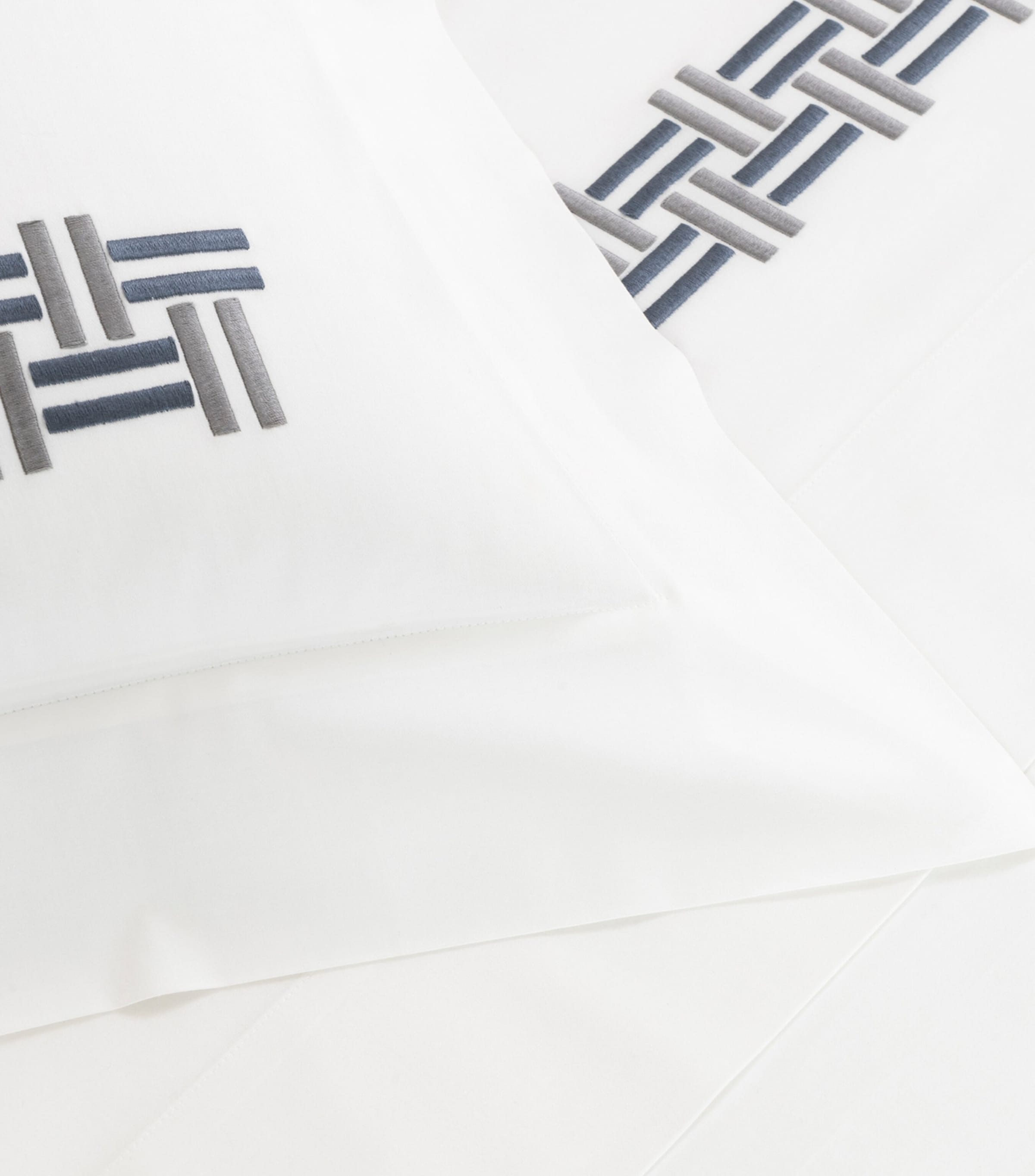 Frette Basket Weave Oxford Pillow Sham 50cm x 70cm - British product