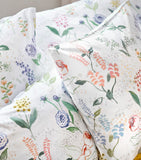 Floral Print Cotton Oxford Pillowcase 50cm x 75cm