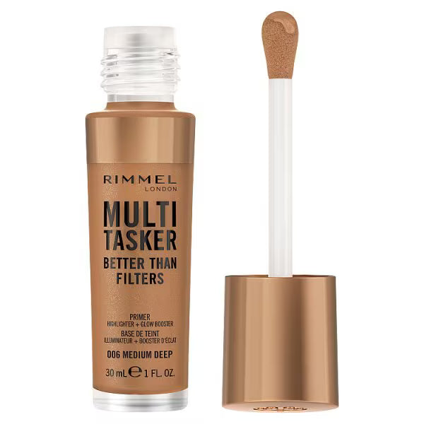 Rimmel Better Than Filters glow primer 006 Medium Deep 30ml - British product