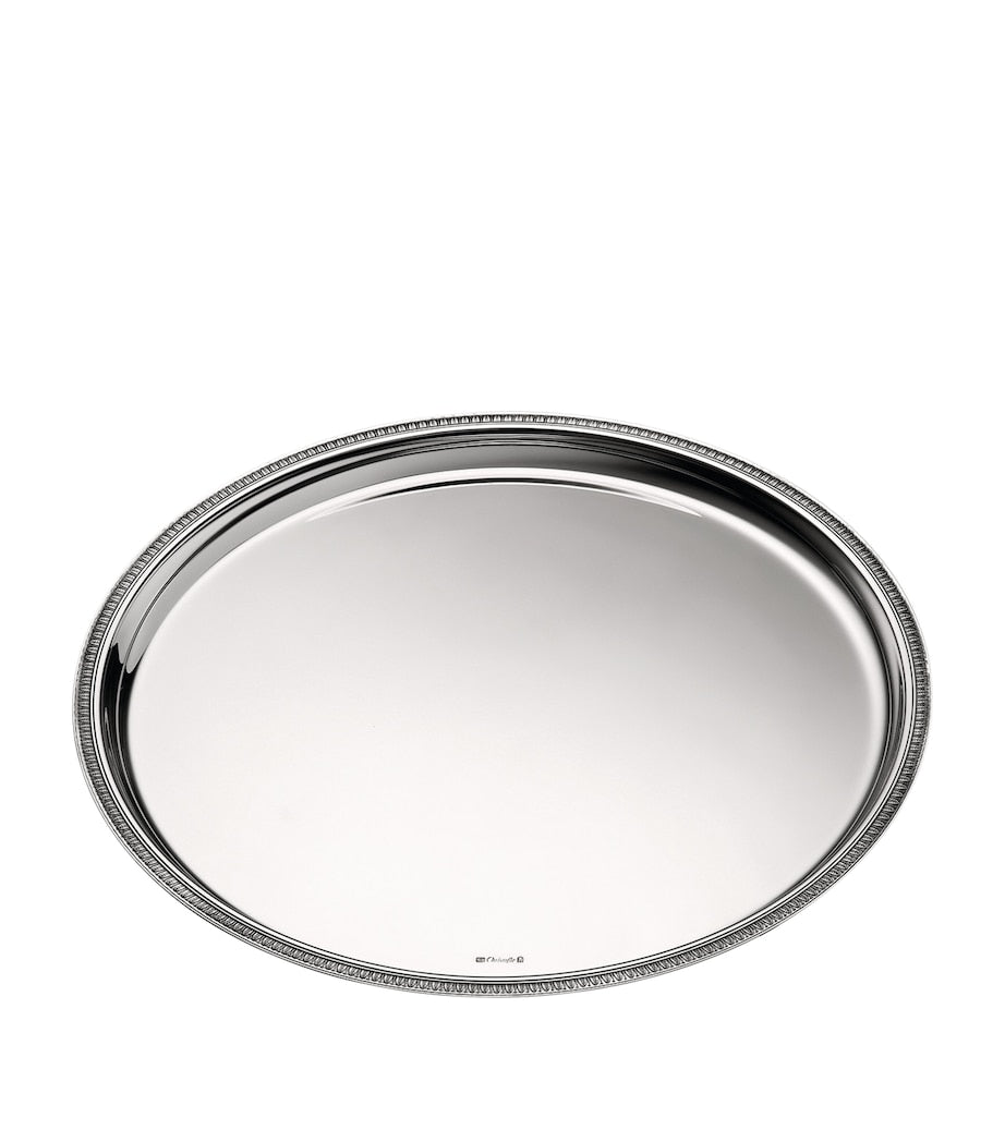 Christofle Malmaison Round Tray (39cm)