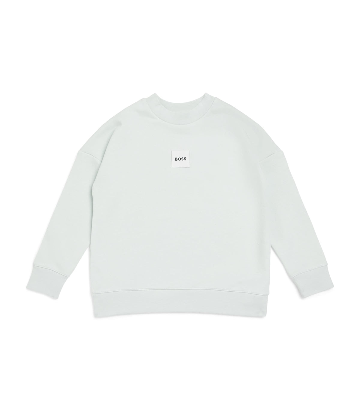 BOSS Kidswear stretch-cotton logo sweatshirt for kids aged 4-16 years - British product