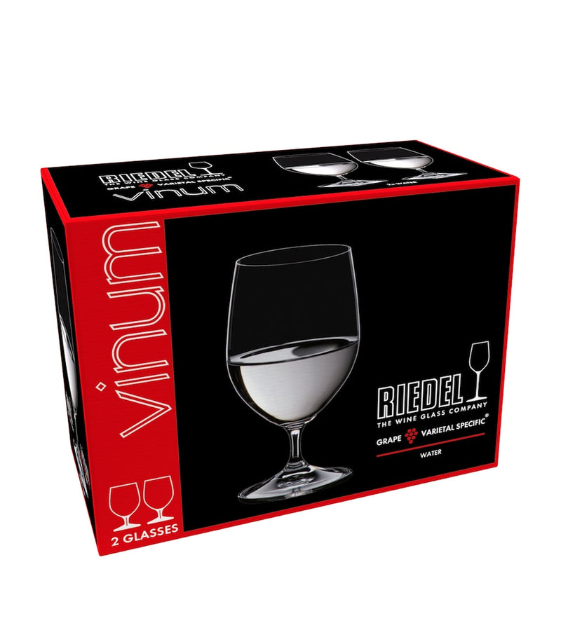 Riedel Vinum water glasses set of 2, imported from the UK