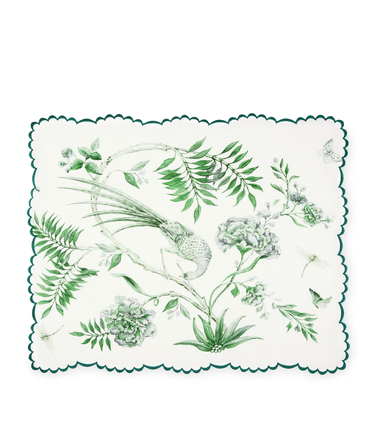 Aquazzura Secret Garden linen placemat 35cm x 50cm - British product