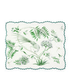 Aquazzura Secret Garden linen placemat 35cm x 50cm - British product