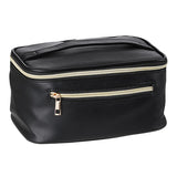 Livingandhome large travel makeup bag PU leather, UK version