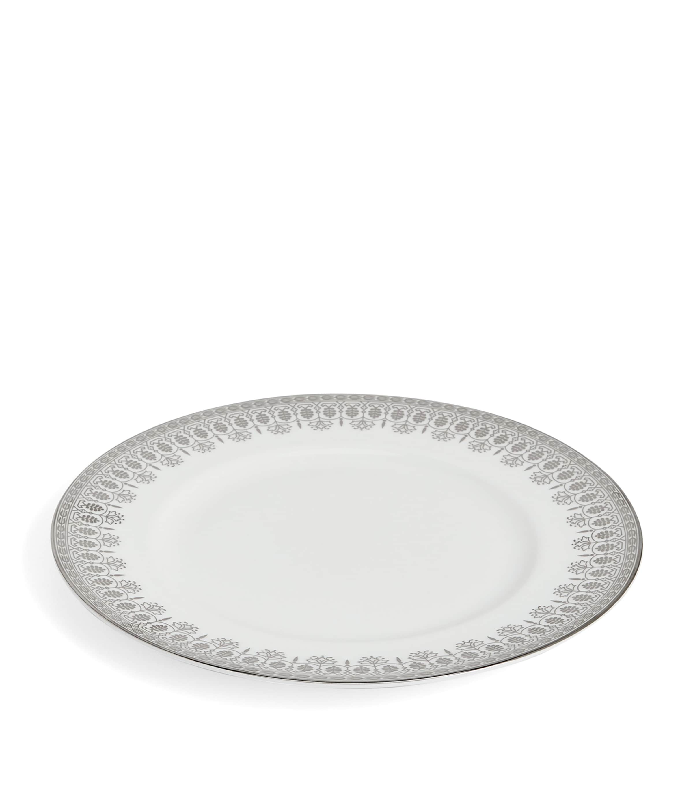 Wedgwood Bone China Silver Tonquin Plate (27cm)