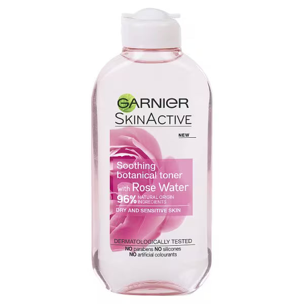 Garnier Sensitive Skin Natural Rose Water Toner 200ml, UK version