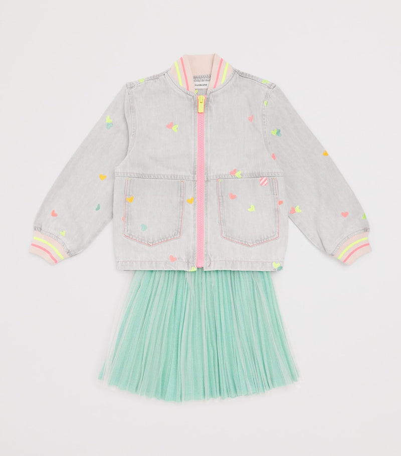 Billieblush Tulle Pleated Skirt (2-12 Years)