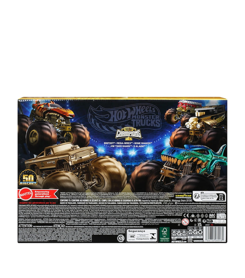 Hot Wheels Hot Wheels Monster Trucks Trophy Champions Collection