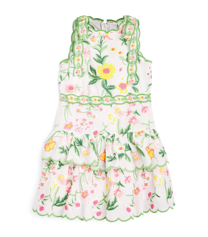 Marlo Cotton Embroidered Kaylee Dress 2-16 years, imported from the UK