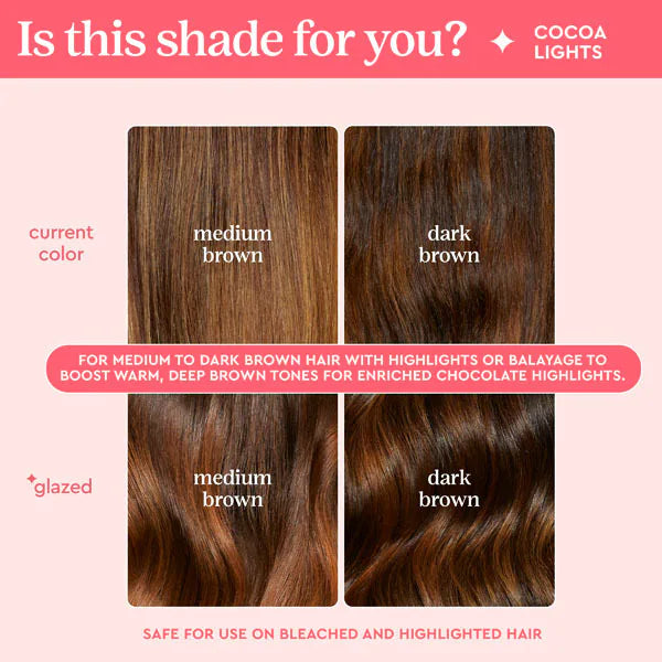 Glaze Supergloss Cocoa Lights Conditioning Gloss 190ml, UK version