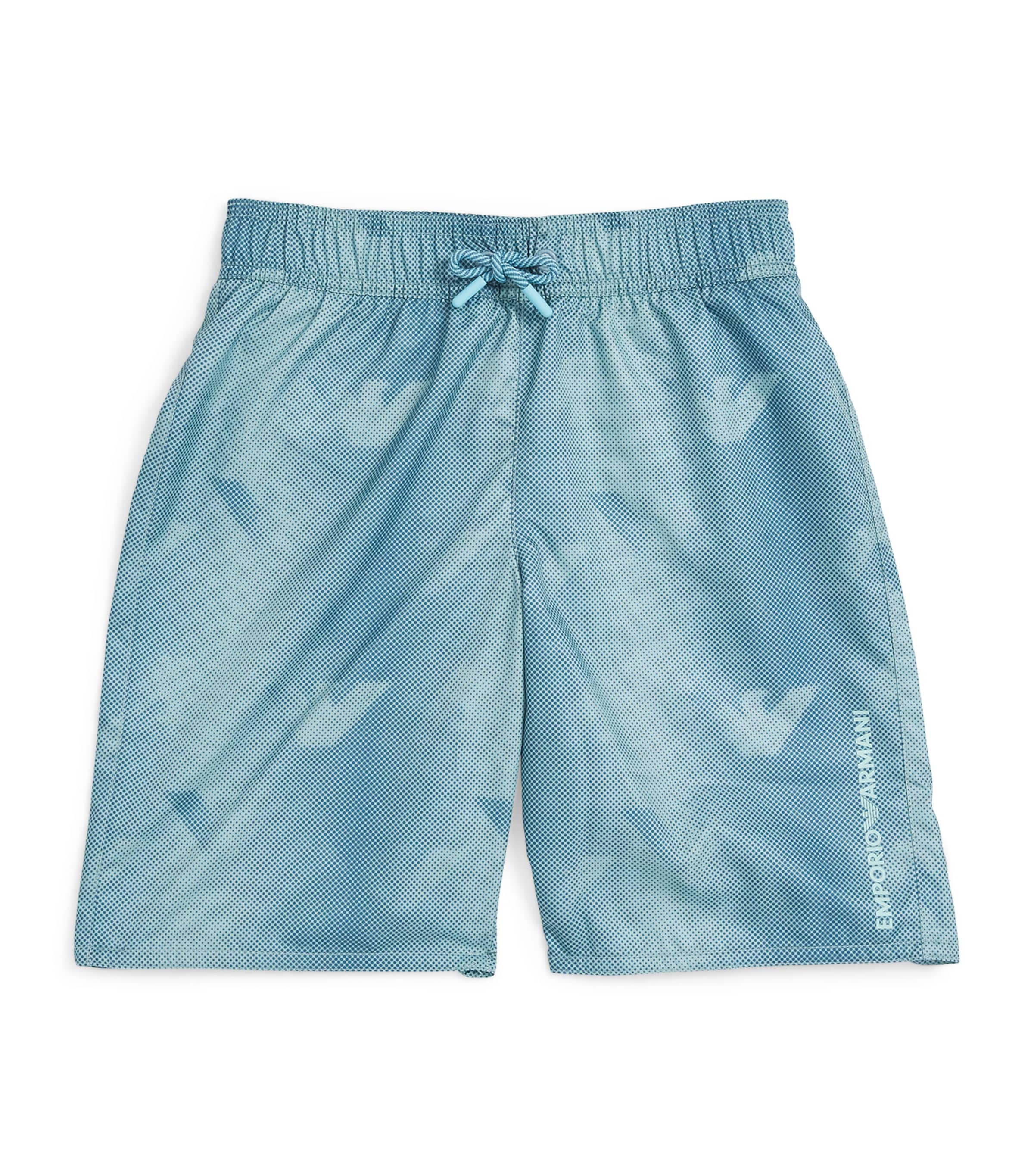Emporio Armani Kids Logo swim shorts 4-16 years - British product