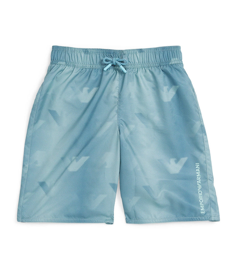 Emporio Armani Kids Logo swim shorts 4-16 years - British product