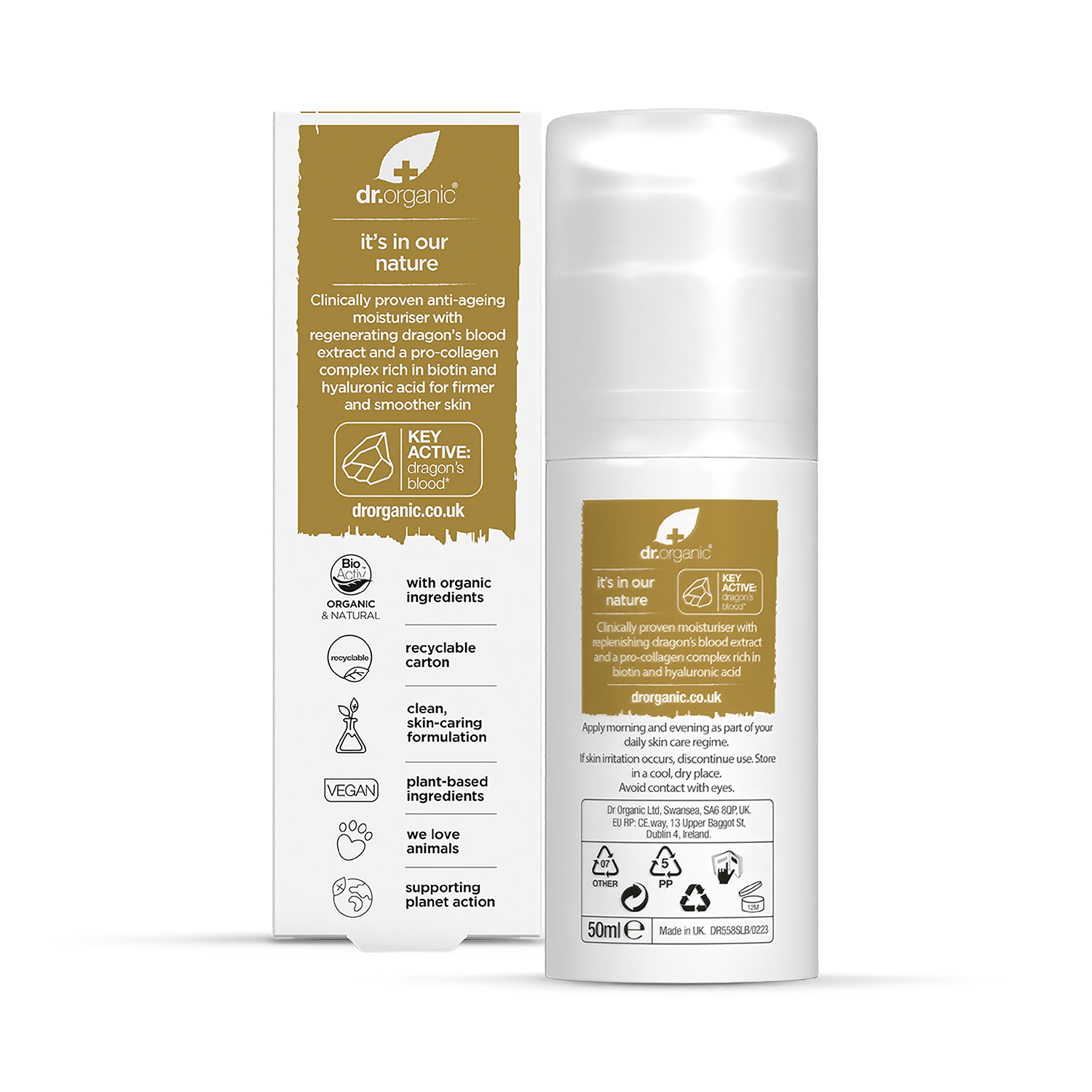 Dr Organic Pro Collagen Plus Dragons Blood 50ml
