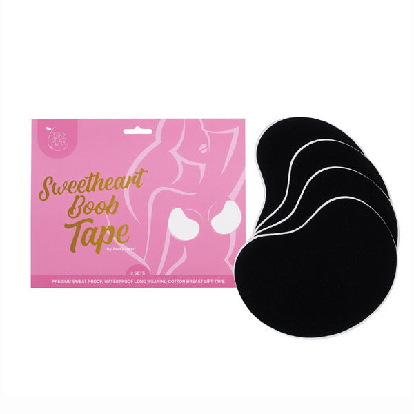 Perky Pear Sweetheart Boob Tape Black Skin Bonding (British brand)