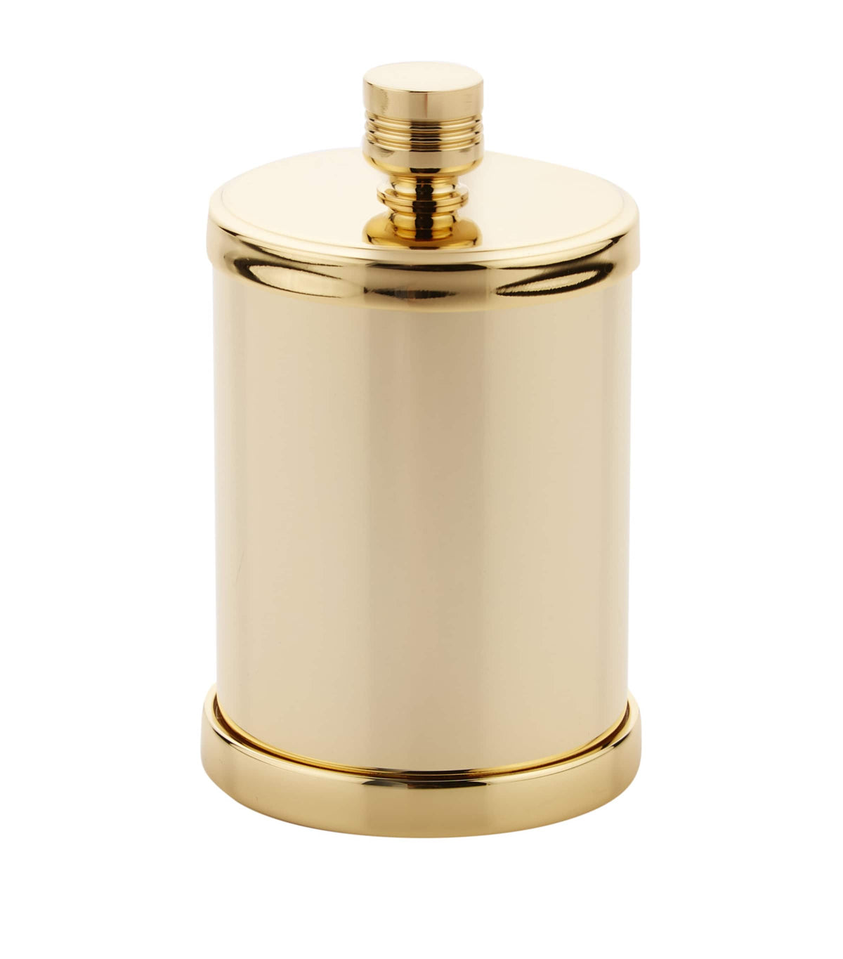 ZODIAC Cylinder Gold-Plated Jar (British brand)