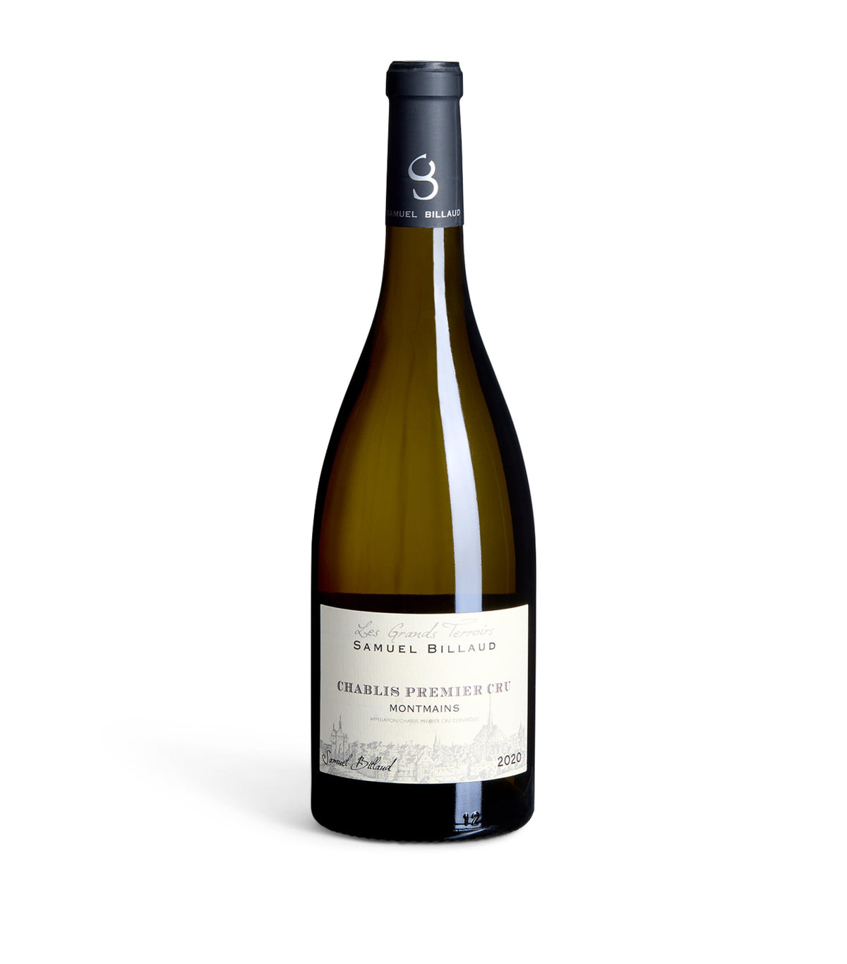 Samuel Billaud Montmains Chablis Premier Cru 2020 white wine 75cl (British brand)