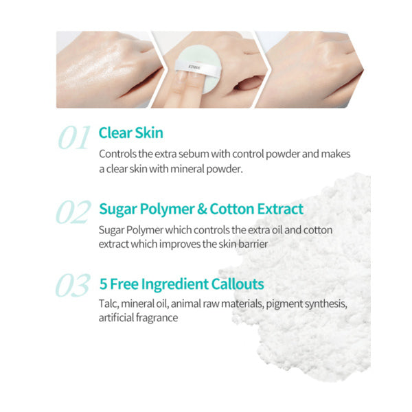 Etude Zero Sebum Drying Powder 4g - British product