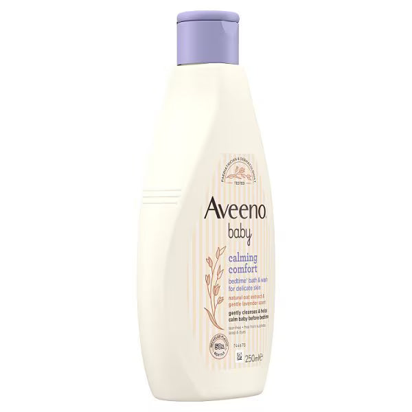 Aveeno Baby bedtime bath and wash 250ml - British product