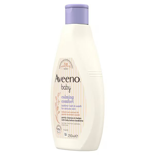 Aveeno Baby bedtime bath and wash 250ml - British product