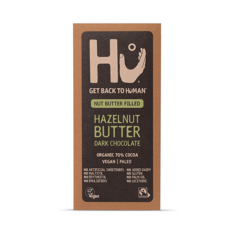 Hu Hazelnut Butter Dark Chocolate Bar 60g