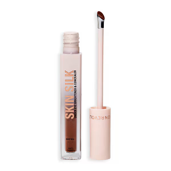 Revolution Skin Silk Brightener & Concealer Deep Red, imported from the UK