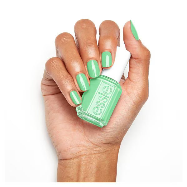 Essie Perfectly Peculiar nail polish minty green - British product