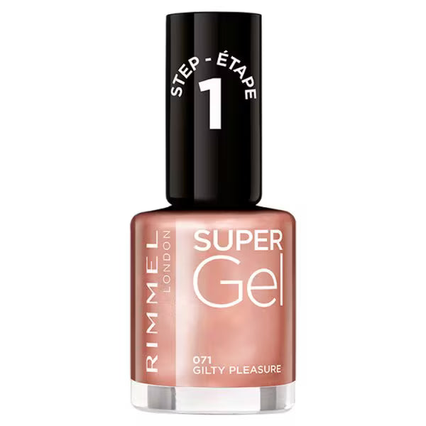 Rimmel Super Gel Nail Polish 071 Guilty Pleasure, imported from the UK