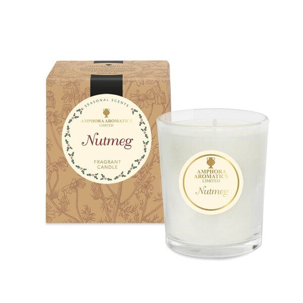 Amphora Aromatics nutmeg pot candle mini - British product