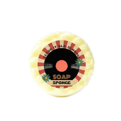 Emily Victoria Candles Triple Butter Soap Sponge The Retro One Coconut Exfoliating Bath Sponge