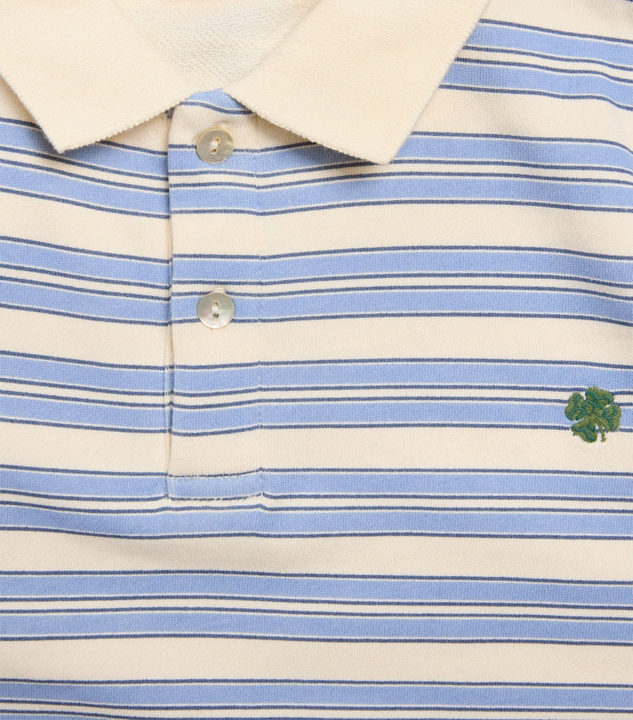Konges Sløjd organic cotton stripe polo shirt for children 18 months to 10 years, UK version