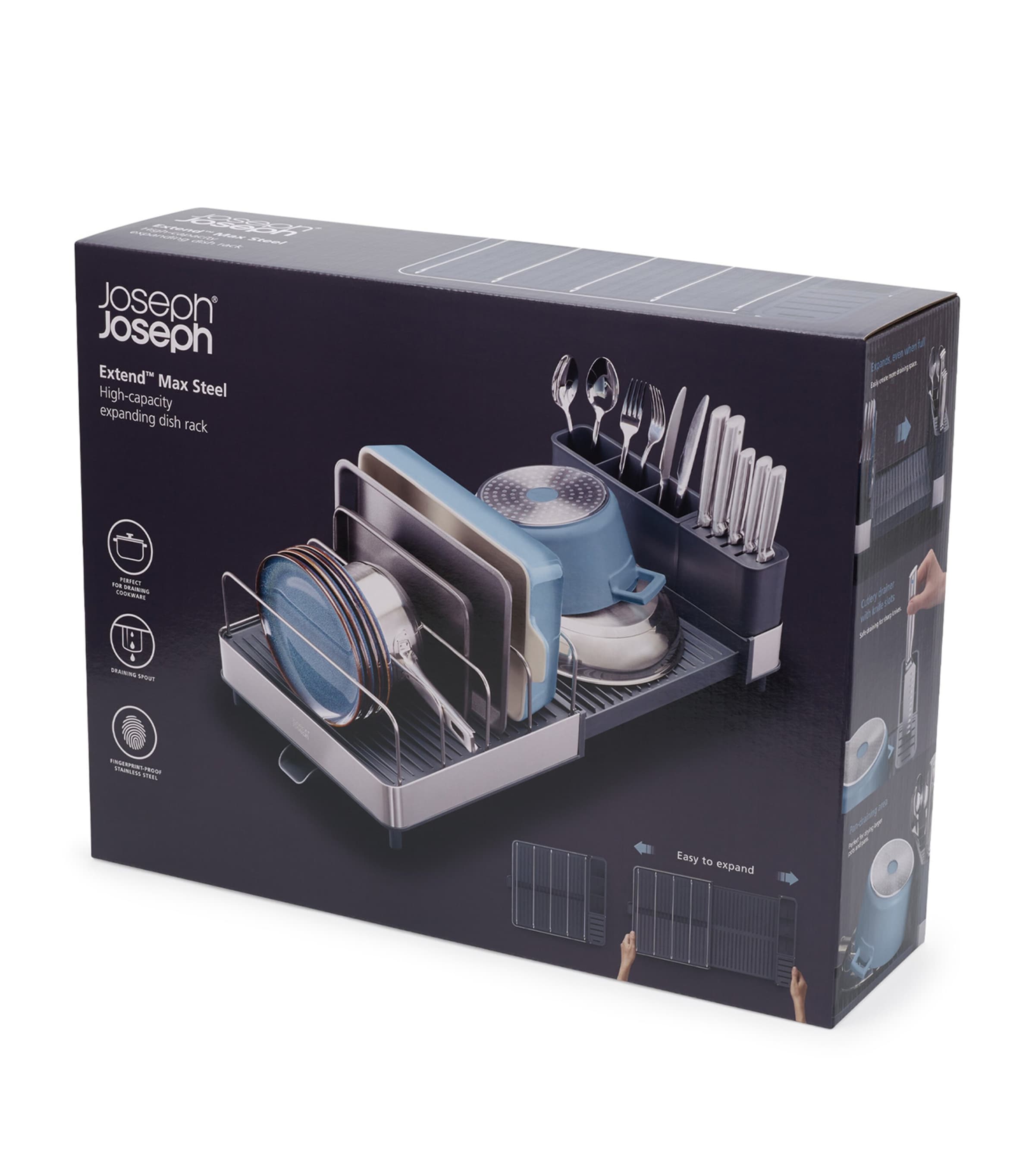 Joseph Joseph Extend Max Expandable Dish Rack, UK version