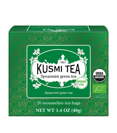 Thé vert à la menthe verte bio Kusmi (40g)