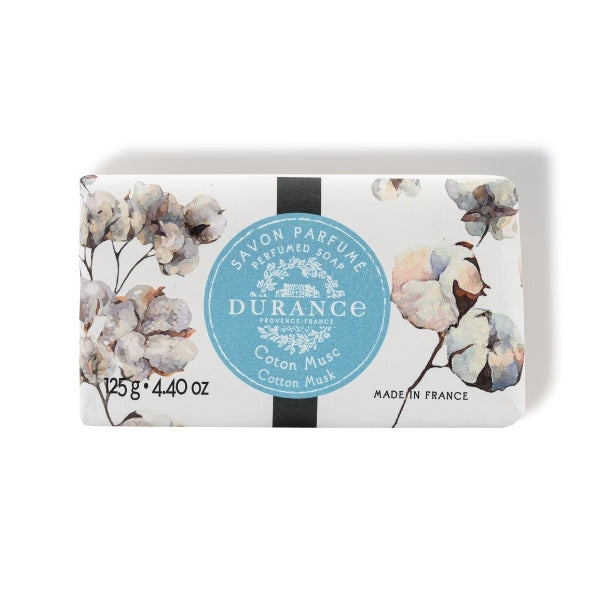 Durance Perfumed Soap Cotton Musk 125g - British product