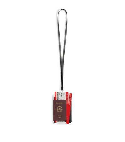 Balenciaga Calfskin Passport Phone Holder