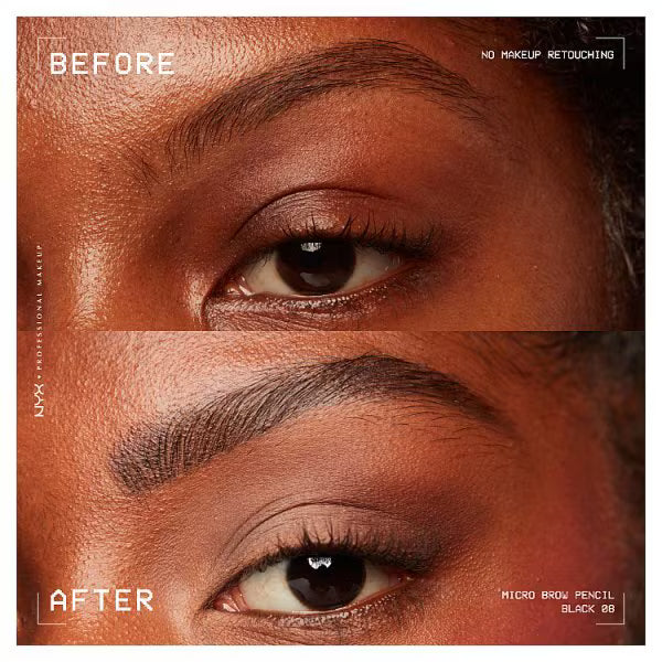 NYX Micro Brow Pencil Black - British product