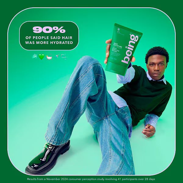 Being Max Moisture shampoo 354ml - British product