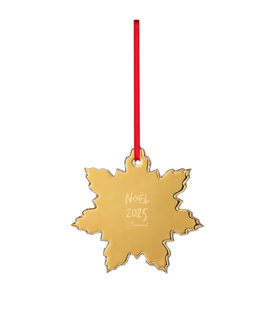 Baccarat Noël Annual Palmette tree decoration - British product