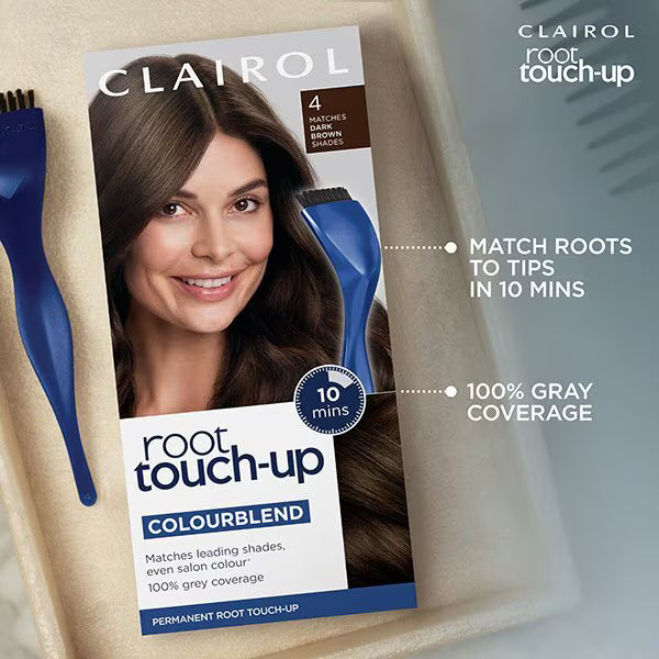 Clairol Root Touch Up hair dye medium golden brown - British product