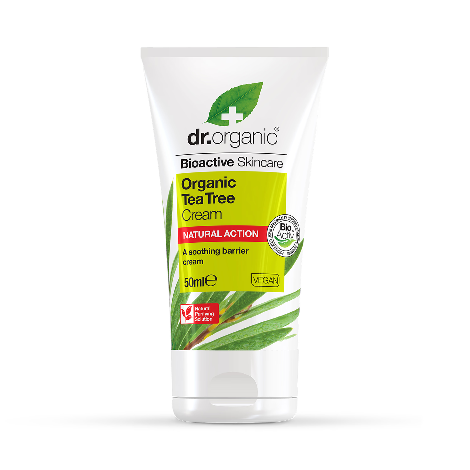 Dr Organic Tea Tree Cream 50ml - British product