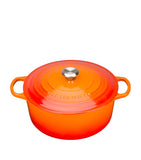 Le Creuset cast iron round casserole dish 30cm, UK version