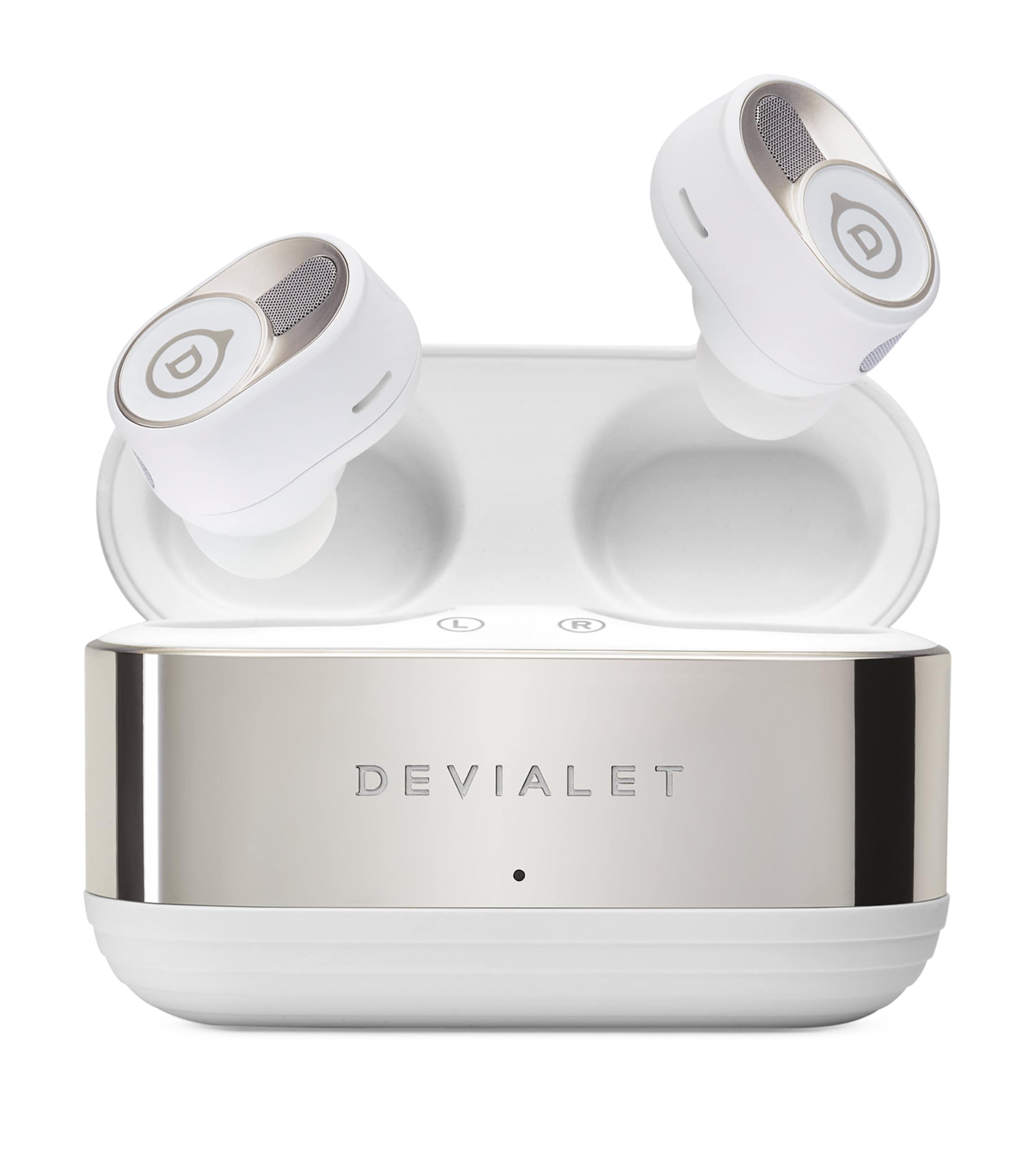 DEVIALET Gemini II Iconic White true wireless earbuds - British product